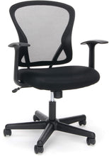 Load image into Gallery viewer, OFM ESS Collection Swivel Mesh Back Task Chair with Arms, Mid Back, in Black (ESS-3011)