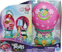 Load image into Gallery viewer, Trolls DreamWorks World Tour Tour Balloon, Toy Playset with Poppy Doll, with Storage and Handle for On-The-Go Play, Girls 4 Years and Up