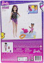 Load image into Gallery viewer, Barbie Skipper Babysitters Inc. Dolls &amp; Playset with Babysitting Skipper Doll, Toddler Small Doll with Color-Change Swimsuit, Kiddie Pool, Whale Squirt Toy &amp; Accessories for Kids 3 to 7 Years Old