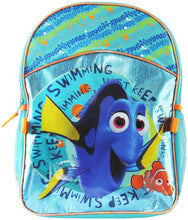 Load image into Gallery viewer, Finding Dory &quot;Just Keep Swimming&quot; Backpack &amp; Detachable Lunchbox Set (Exclusive)