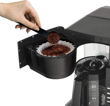 Load image into Gallery viewer, Hamilton Beach 12-Cup Programmable Ultra Coffee Maker with Easy Access, Black &amp; Stainless 46203