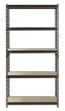 Load image into Gallery viewer, Muscle Rack UR361872PB5PAZ-SV Silver Vein Steel Storage Rack, 5 Adjustable Shelves, 4000 lb. Capacity, 72" Height x 36" Width x 18" Depth