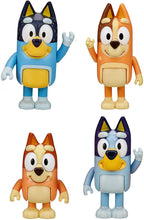Load image into Gallery viewer, Bluey and Friends 4 Pack of 2.5-3&quot; Poseable Figures