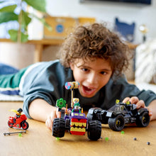 Load image into Gallery viewer, LEGO DC Batman Joker's Trike Chase 76159 Super-Hero Cars and Motorcycle Playset, Mini Shooting Batmobile Toy, for Fans of Batman, Robin, The Joker and Harley Quinn, New 2020 (440 Pieces)