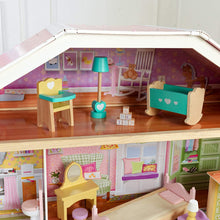 Load image into Gallery viewer, KidKraft Grand View Mansion Dollhouse with EZ Kraft Assembly
