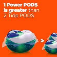 Load image into Gallery viewer, Tide Power pods Laundry Detergent Liquid pacs, 10x Heavy Duty for Impossible Stains, 48 Count