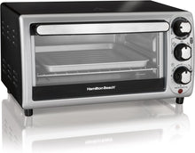 Load image into Gallery viewer, Hamilton Beach 31142 Toaster Oven, 12.2 x 9.6 x 16.14 inches, Silver