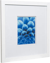 Load image into Gallery viewer, Snap 18x18 Flat Double Mat for 8x10 Photo, Wall Mount Picture Frame, 8" x 10", White