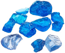 Load image into Gallery viewer, Dragon Glass 1/2&quot; Medium Landscape Glass, 10 lb, Black