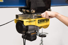 Load image into Gallery viewer, Champion Power Equipment-18890 Automatic Electric Hoist with Remote Control, 440/880-lb.
