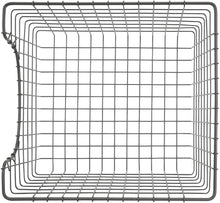 Load image into Gallery viewer, Scoop Wire Basket, Vintage-Inspired Steel Storage Solution for Kitchen, Pantry, Closet, Bathroom, Medium, Cool Gray