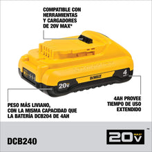 Load image into Gallery viewer, DEWALT 20V MAX Battery, Compact, 4.0-Ah (DCB240)