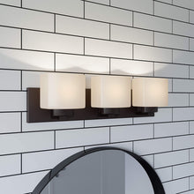 Load image into Gallery viewer, Design House Dove Creek Traditional Indoor Dimmable Light with Square Frosted Glass