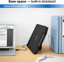 Load image into Gallery viewer, Epson Perfection V19 Color Photo &amp; Document Scanner with scan-to-cloud &amp; 4800 dpi optical resolution