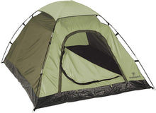 Load image into Gallery viewer, Stansport Hunter Series Hunter Buddy 2 Pole Dome Tent (Forest Green/Tan, 5-Feet 6-Inch X 6-Feet 6-Inch X 44-Inch)
