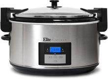 Load image into Gallery viewer, Elite Gourmet MST-900XVD Slow Cooker, Large, Steel