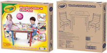 Load image into Gallery viewer, Grow&#39;n Up Crayola Wooden Table &amp; Chair Set