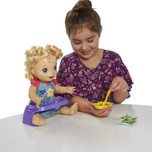 Load image into Gallery viewer, Baby Alive Happy Hungry Baby Blond Curly Hair Doll