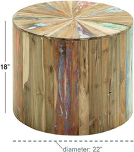 Load image into Gallery viewer, Deco 79 90904 Reclaimed Wood Coffee Table, 38&quot; x 16&quot;, Brown