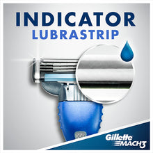 Load image into Gallery viewer, Gillette Mach3 Men&#39;s Disposable Razor, 3 Count, Mens Razors/Blades