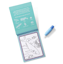 Load image into Gallery viewer, Melissa &amp; Doug On The Go Water Wow! Activity Pad 6-Pack, Farm, Safari, Adventure, Colors &amp; Shapes, Wacky Animals, Under The Sea (Reusable Water-Reveal Coloring Books)