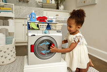 Load image into Gallery viewer, Little Tikes First Washer Dryer - Realistic Pretend Play Appliance for Kids, Interactive Toy Washing Machine with 11 Laundry Accessories, Unique Toy, Ages 2+