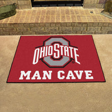 Load image into Gallery viewer, Fan Mats Ohio State University Buckeyes Team Emblem Man Cave All-Star/33.75&quot;x42.5&quot;