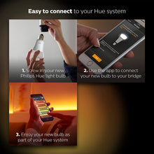 Load image into Gallery viewer, Philips Hue White Ambiance A19 2-Pack 60W Equivalent Dimmable LED Smart Bulbs (Hue Hub Required, Works with Alexa, Apple Homekit &amp; more), Old Version, 2 Bulbs (453092)