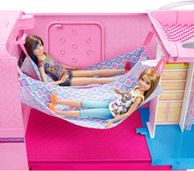 Load image into Gallery viewer, Barbie Camper Pops Out into Play Set with Pool!