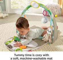 Load image into Gallery viewer, Fisher-Price Ready to Hang Sensory Sloth Gym, Infant Activity Mat With Toys For Tummy Time and Play