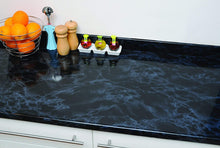 Load image into Gallery viewer, d-c-fix 346-8027 Decorative Self-Adhesive Film, Marble Black, 26&quot; x 78&quot; Roll