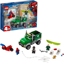 Load image into Gallery viewer, LEGO Marvel Spider-Man Vulture&#39;s Trucker Robbery 76147 Playset with Buildable Bank Truck Toy and Superhero Minifigures, New 2020 (93 Pieces)