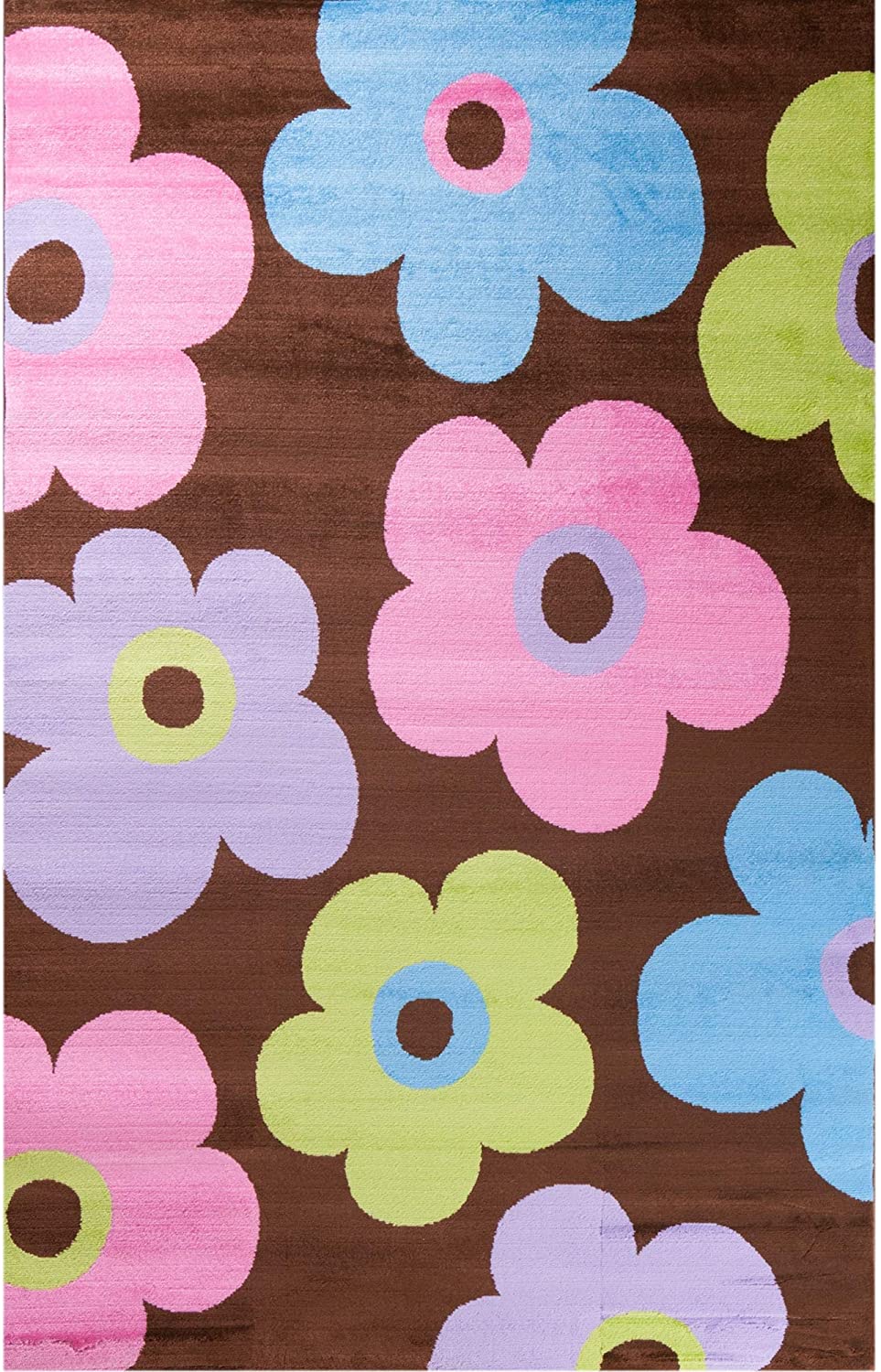 Concord Alisa Ditsy Flowers Brown 3'4