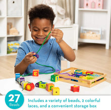 Load image into Gallery viewer, Melissa &amp; Doug Lacing Beads in a Box