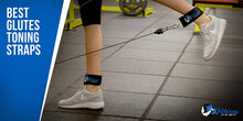 Load image into Gallery viewer, Fitteroy Ankle Straps for Cable Machine and Resistance Exercises (Pair) Strengthens and Tones Glutes and Hamstrings
