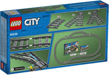 Load image into Gallery viewer, LEGO City Switch Tracks 60238 Building Kit (6 Pieces)