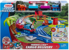 Load image into Gallery viewer, Thomas &amp; Friends GLL14 Thomas and Friends Trackmaster Thomas &amp; Nia Cargo Delivery Playset, Multicolour