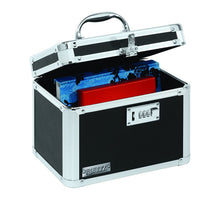 Load image into Gallery viewer, Vaultz Locking Personal Security Box, 7.75 x 7.25 x 10 Inches, Black (VZ00102-2)