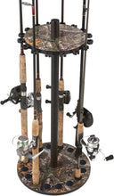 Load image into Gallery viewer, RealTree Camo Round 16 Fishing Rod Storage Rack
