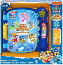Load image into Gallery viewer, VTech PAW Patrol Mighty Pups Touch and Teach Word Book