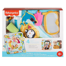 Load image into Gallery viewer, Fisher-Price, FisherPrice Dive Right in Activity Mat PoolThemed playmat with 4 Toys for Newborn Baby, Multicolor