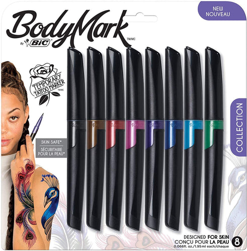 BIC BodyMark Temporary Tattoo Marker, Temporary Tattoo Pen