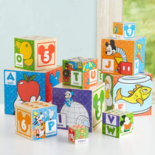 Load image into Gallery viewer, Melissa &amp; Doug Mickey Mouse ABC-123 Nesting &amp; Stacking Blocks
