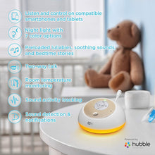 Load image into Gallery viewer, Motorola MBP163CONNECT Audio Baby Monitor - Wireless WiFi Smart Device for Toddlers, Infants, Nursery - with 10 Soothing Sounds, Lullaby, Audiobook - 2-Way Talk Intercom, 7 Night Light Color Options