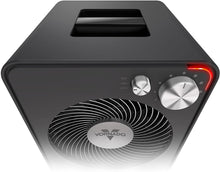 Load image into Gallery viewer, Vornado VMH300 Whole Room Metal Heater with 2 Heat Settings and Adjustable Thermostat, Storm Gray