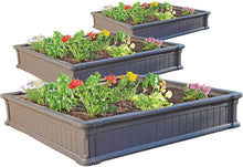 Load image into Gallery viewer, Lifetime Raised Garden Bed Kit, 4 Feet by 4 Feet