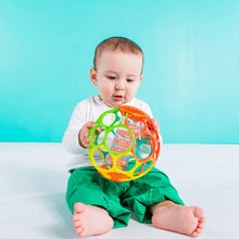 Load image into Gallery viewer, Oball Rainstick Rattle, Orange, 6.0" x 6.0" x 6.0",