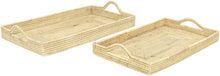 Load image into Gallery viewer, Deco 79 Tray, Small, Light Brown