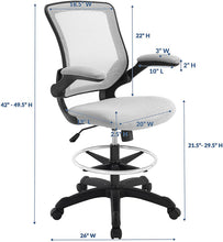 Load image into Gallery viewer, Modway Veer Drafting Stool-Chair