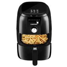 Load image into Gallery viewer, Chefman Express Air Fryer, Rapid Hot-Air Technology, Ultra quiet, Includes Recipe Book, Minimum Temperature 180°F to Maximum 390°F, Black - RJ38
